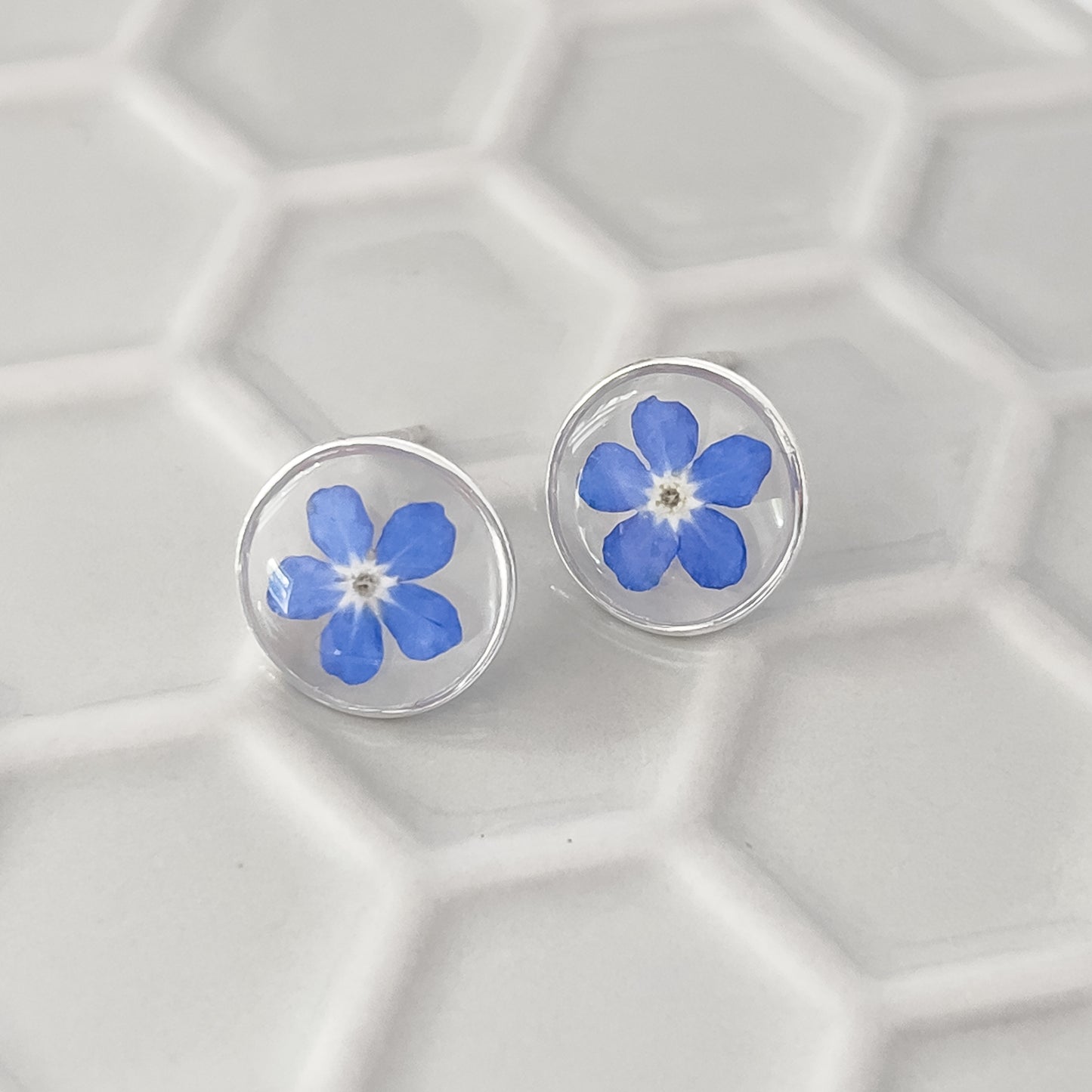 Forget Me Not Studs