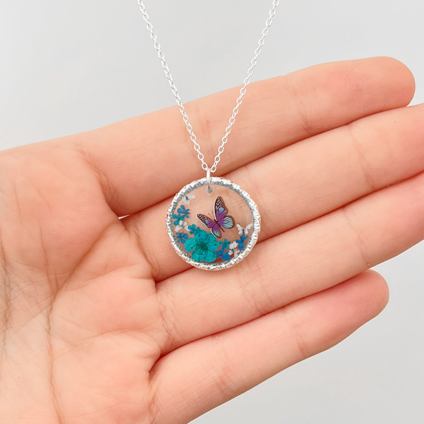 Butterfly Garden Necklace