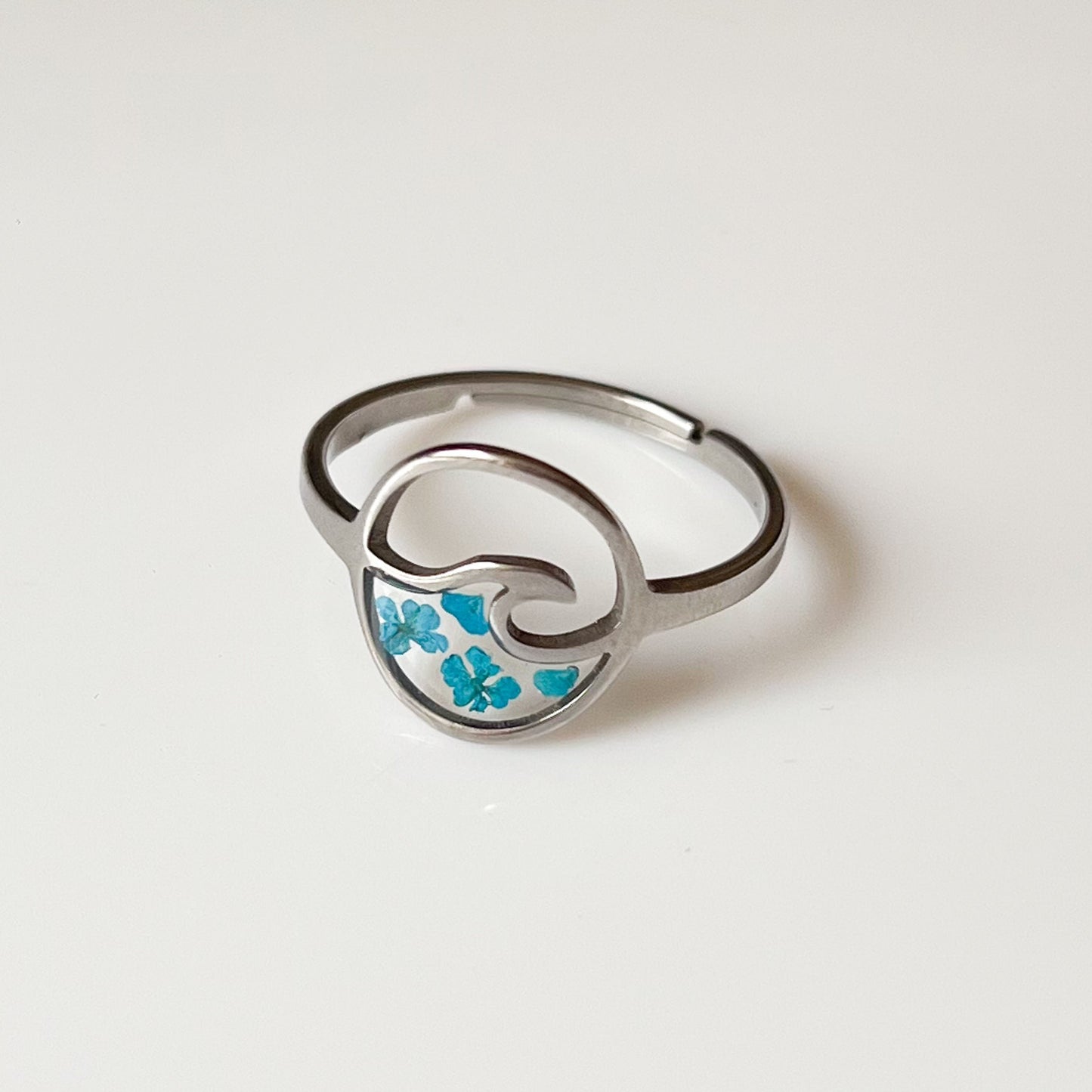 Blue Wave Ring