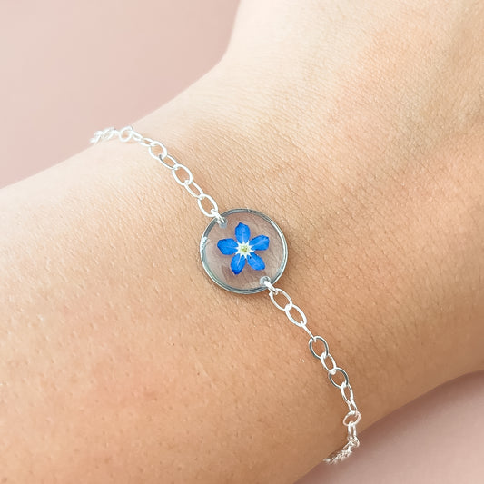 Single Forget-Me-Not Bracelet