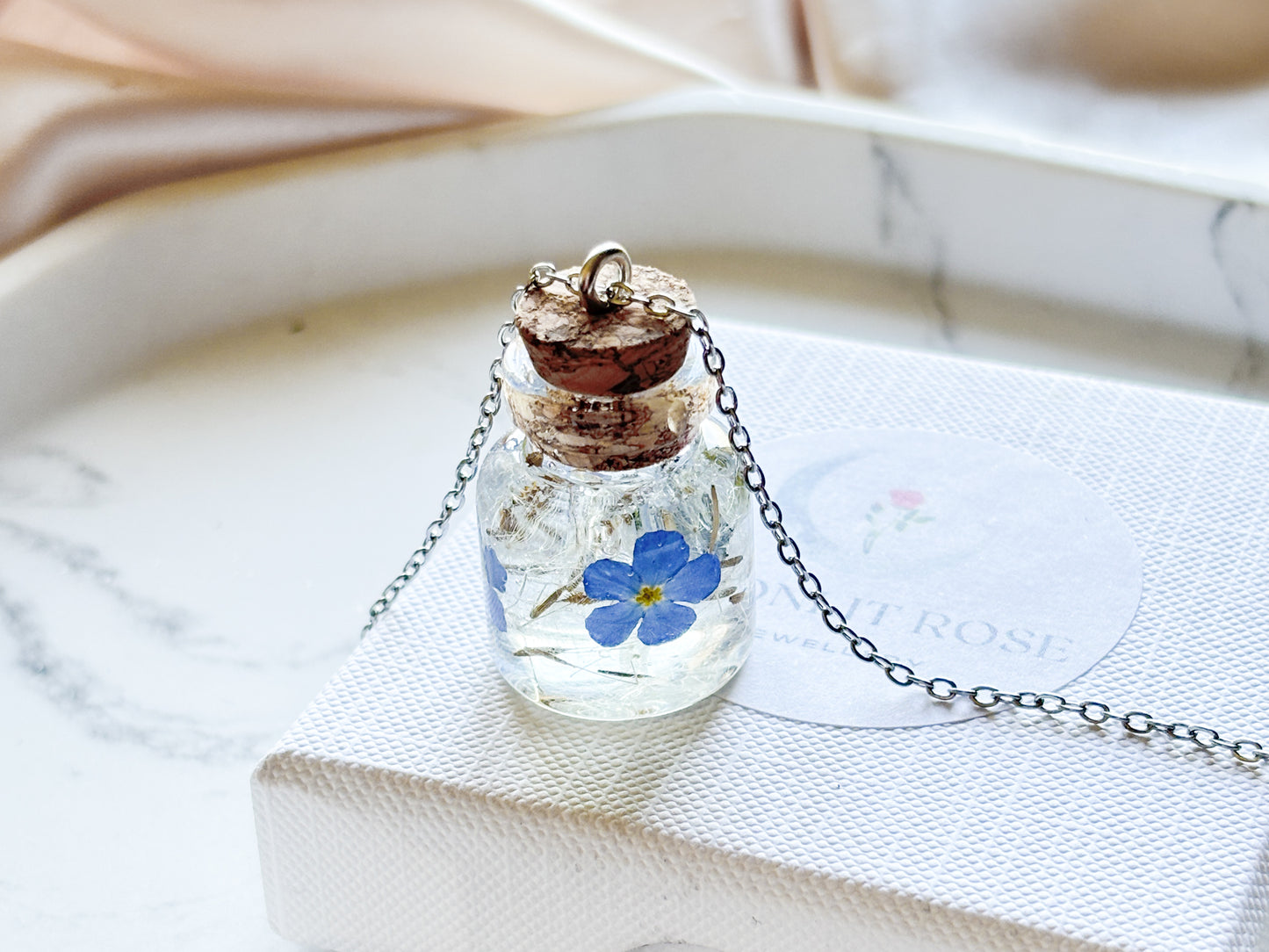Forget Me Not Ashes Bottle