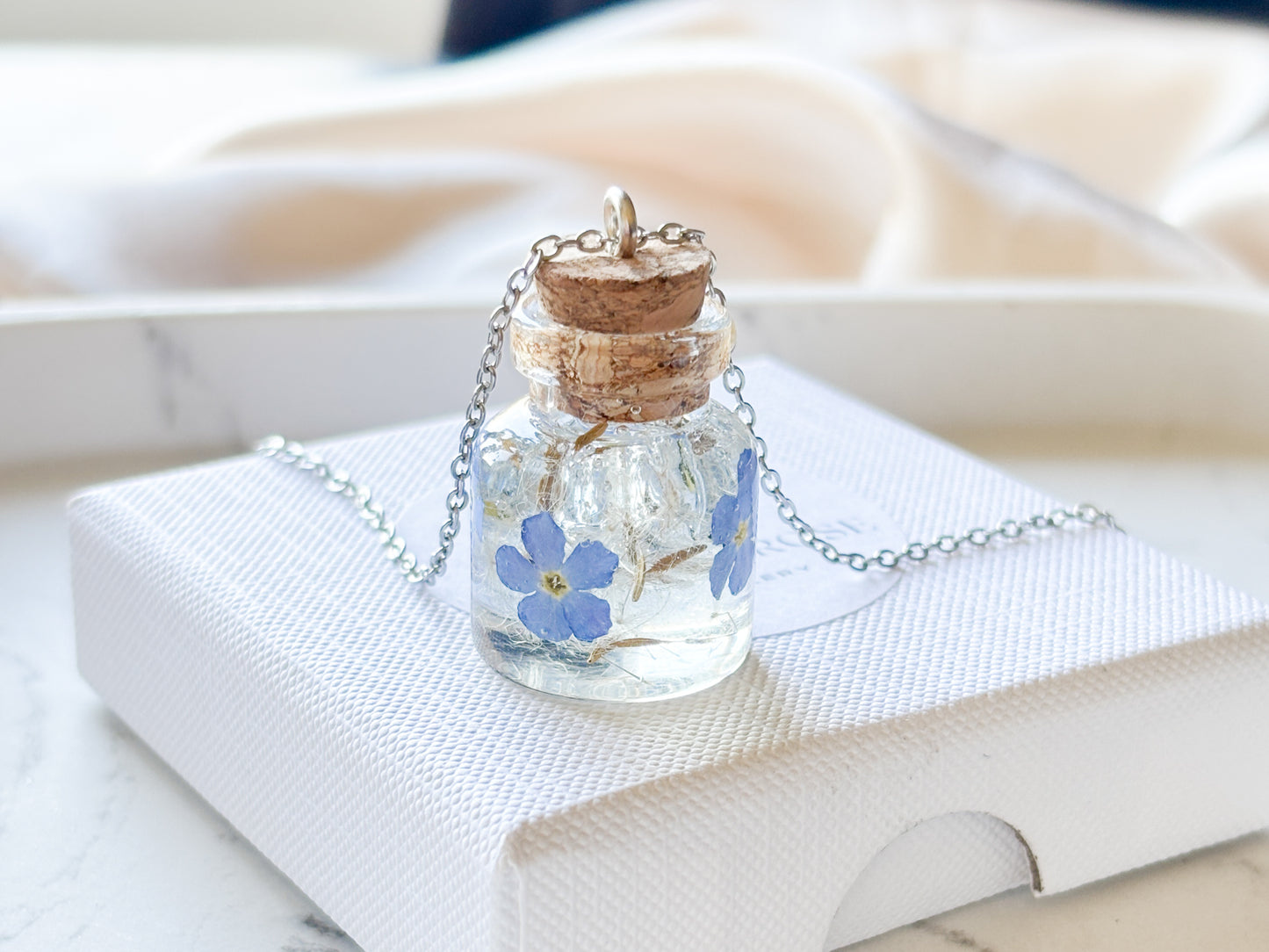 Forget Me Not Ashes Bottle