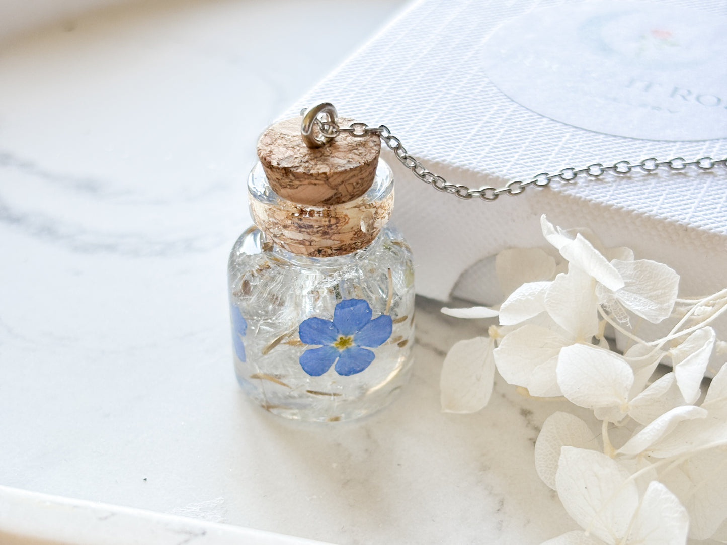 Forget Me Not Ashes Bottle