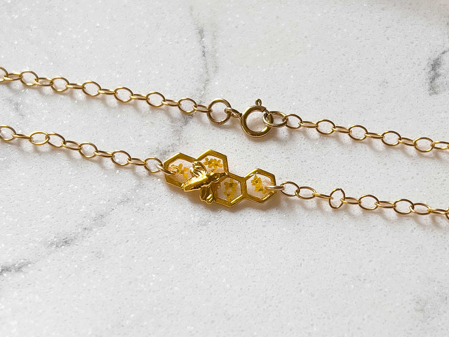 Gold Bee Bracelet