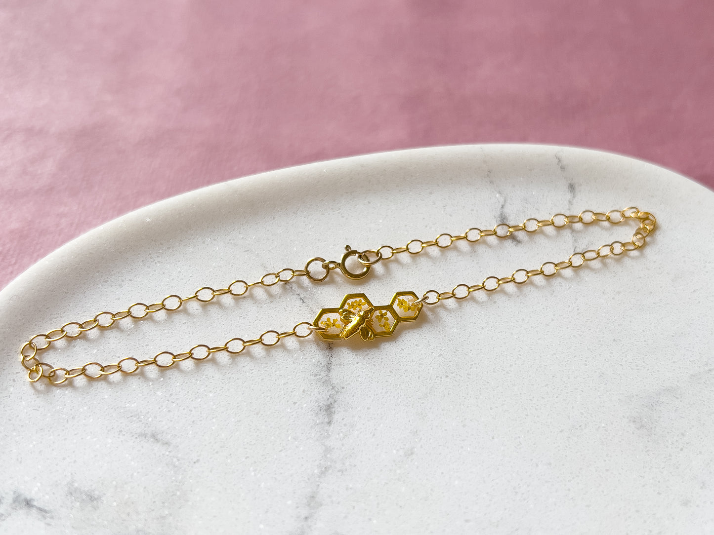 Gold Bee Bracelet