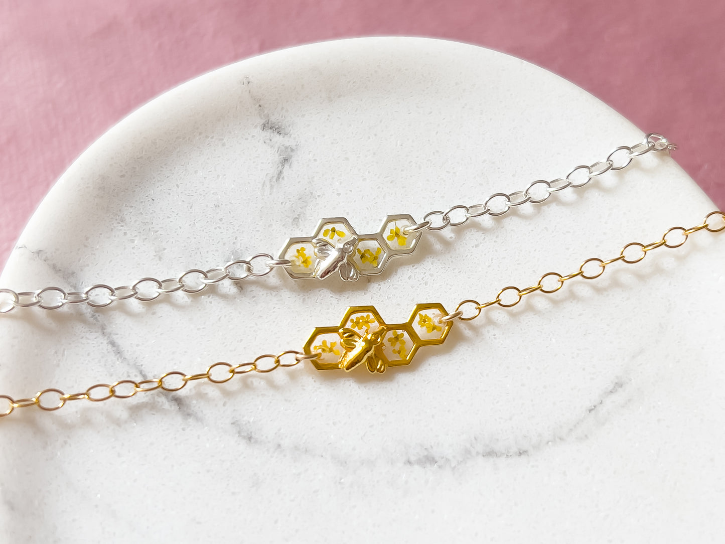 Gold Bee Bracelet